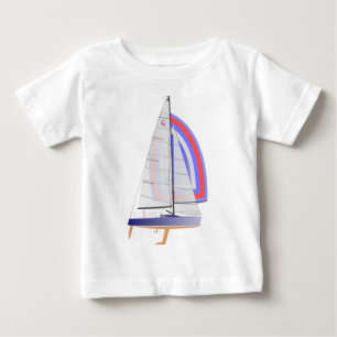 Camiseta Para Bebê Farr 30 um design que compete o veleiro