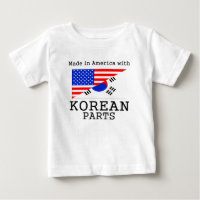 Feito em América com peças coreanas
