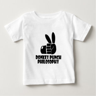 Camiseta Para Bebê Filosofia do perfurador do asno