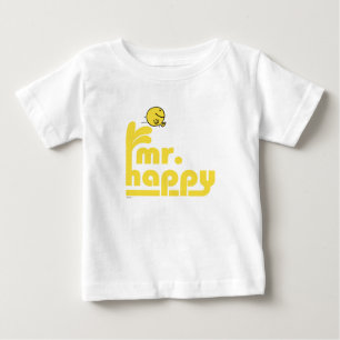 Camiseta Para Bebê Fonte de água do Sr. Feliz  