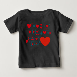 Camiseta Para Bebê Fórmula do amor