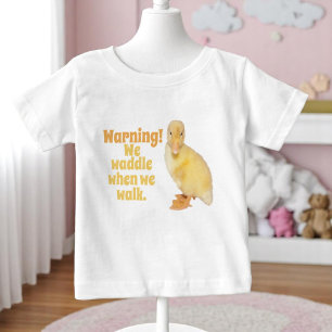 Camiseta Para Bebê Fotografia do perfil de encaixe amarelo-cômodo per