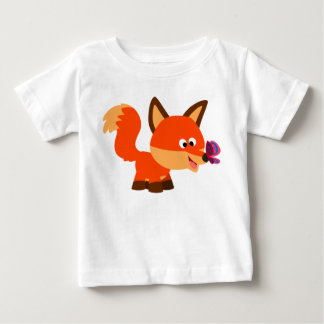 Camiseta Para Bebê Fox E Camiseta De Bebê