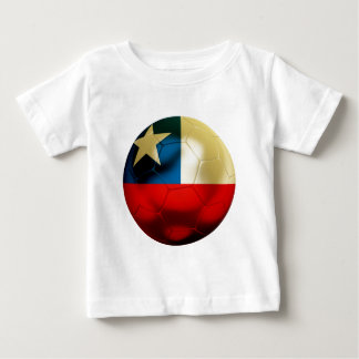 Camiseta Para Bebê Futebol do Chile