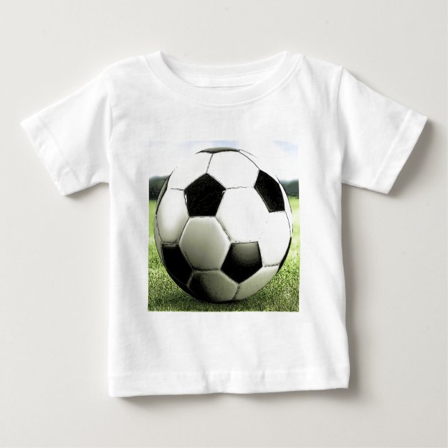 Camiseta Para Bebê Futebol - Futebol (Frente)