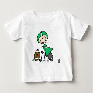 Camiseta Para Bebê futebolista três