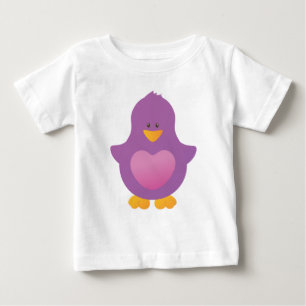 Camiseta Para Bebê galinha