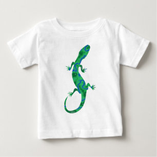 Camiseta Para Bebê Gecko Verde
