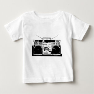 Camiseta Para Bebê Ghetto Blaster