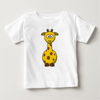 Camiseta Para Bebê Girafa