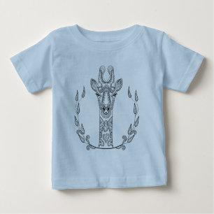 Camiseta Para Bebê Girafa inspirado