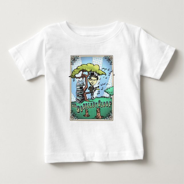 Camiseta Para Bebê GobbledyGloop (Frente)