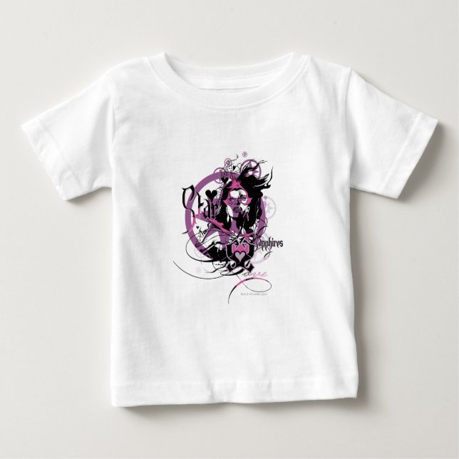 Camiseta Para Bebê Gráfico de Espírito Estelar 6 (Frente)
