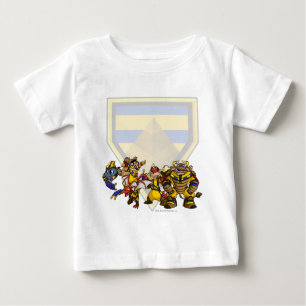 Camiseta Para Bebê Grupo perdido do deserto da equipe