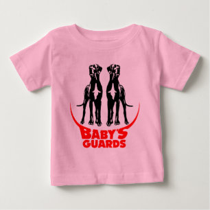 Camiseta Para Bebê Guardas de bebê