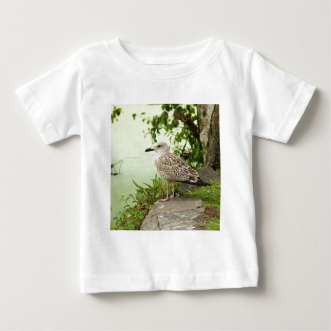 Camiseta Para Bebê Gull (Frente)