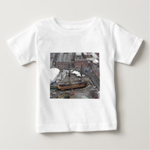 Camiseta Para Bebê H.M.S. Vitória