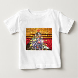 Camiseta Para Bebê Hakuna Matata Feliz Natal e Feliz ano novo.p