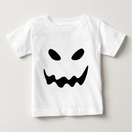 Camiseta Para Bebê Halloween Ghost Face