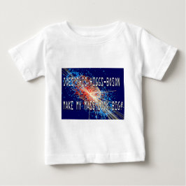 Camiseta Para Bebê Higgs-Boson Massachusetts