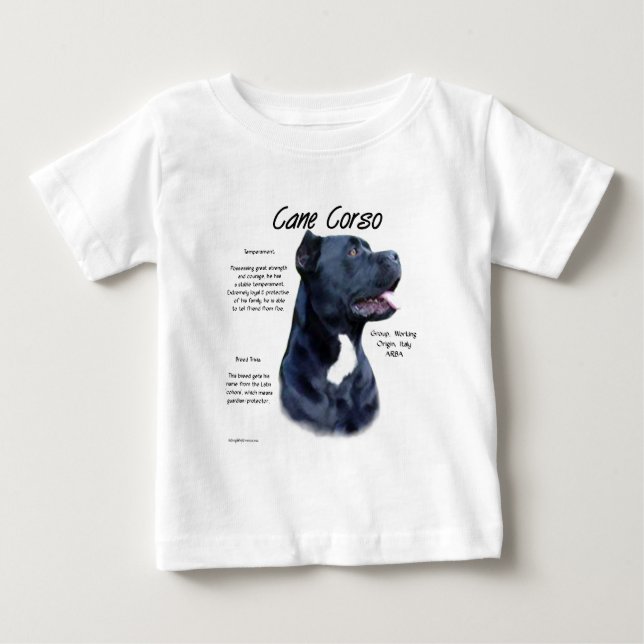 Camiseta Para Bebê Histórico do Corso do Cane (Frente)