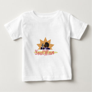 Camiseta Para Bebê Homem da alma