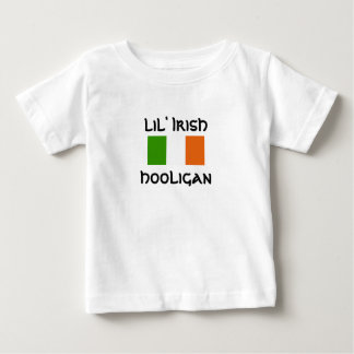 Camiseta Para Bebê hooligan do irlandês do lil