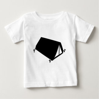 Camiseta Para Bebê ícone de tendência de acampamento