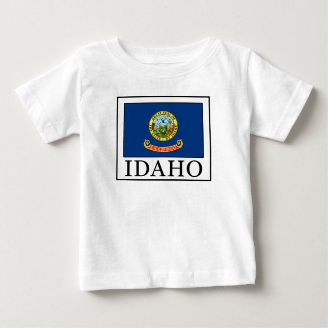 Camiseta Para Bebê Idaho (Frente)