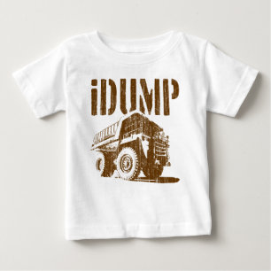 Camiseta Para Bebê iDUMP (vintage)