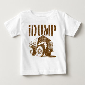 Camiseta Para Bebê iDUMP (vintage)
