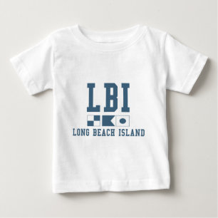 Camiseta Para Bebê Ilha de Long Beach