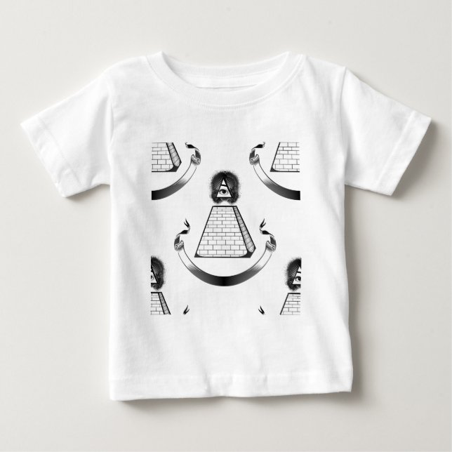 Camiseta Para Bebê Iluminação (Frente)