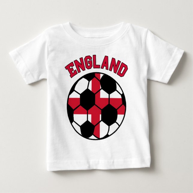 Camiseta Para Bebê Inglaterra (Frente)