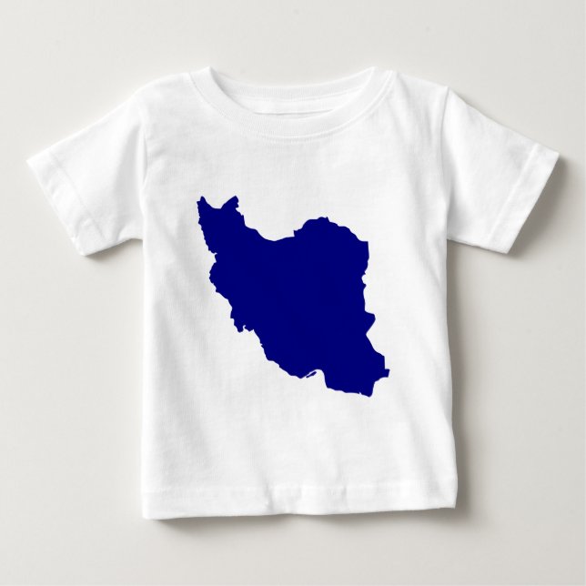 Camiseta Para Bebê Irã (Frente)