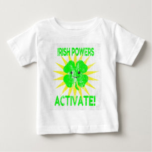 Camiseta Para Bebê Irish Powers Ativar DS