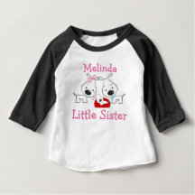 Irmã Pequena Cães Personalizada