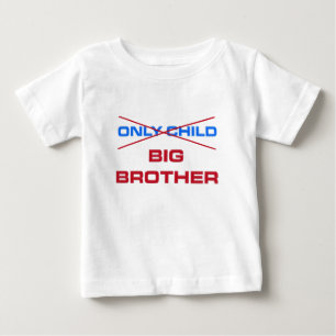 Camiseta Para Bebê Irmão grande - Não é mais um filho único