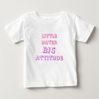Camiseta Para Bebê irmãzinha, grande atitude