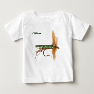 Camiseta Para Bebê Iscas artificiais dos peixes por FishTs