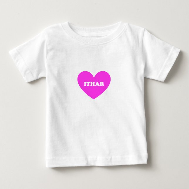 Camiseta Para Bebê Ithar (Frente)