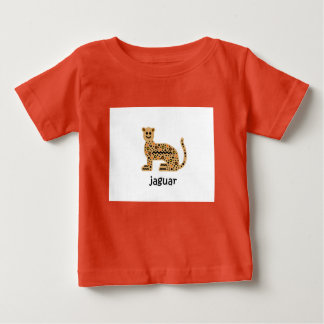 Camiseta Para Bebê Jaguar
