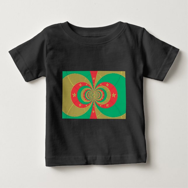 Camiseta Para Bebê J'aime Cameroon (Frente)
