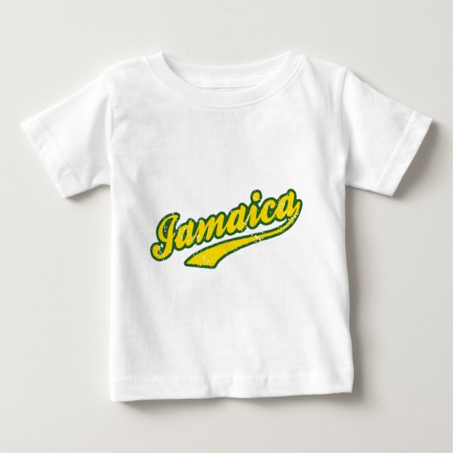 Camiseta Para Bebê Jamaica (Frente)