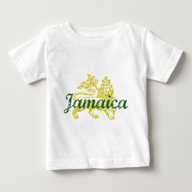Camiseta Para Bebê Jamaica (Frente)