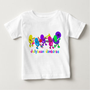 Camiseta Para Bebê Jellybean Jamboree