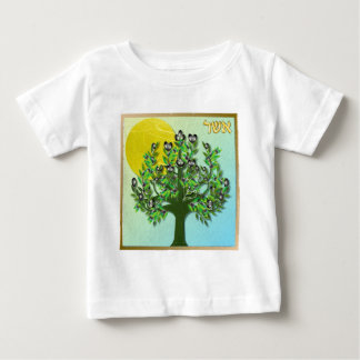 Camiseta Para Bebê Judaica 12 Tribos De Israel Asher