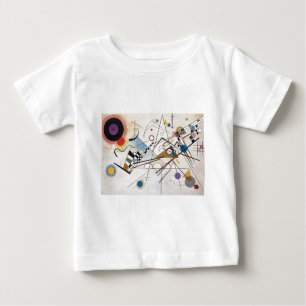 Camiseta Para Bebê Kandinsky 1923/composition viii/pixdezines