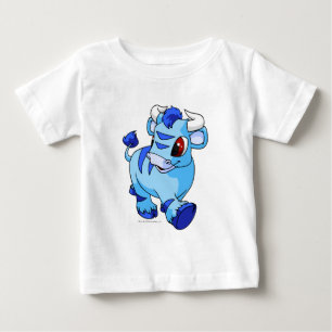 Camiseta Para Bebê Kau azuis