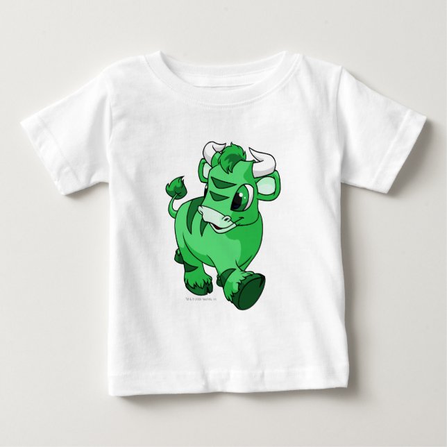 Camiseta Para Bebê Kau Green (Frente)